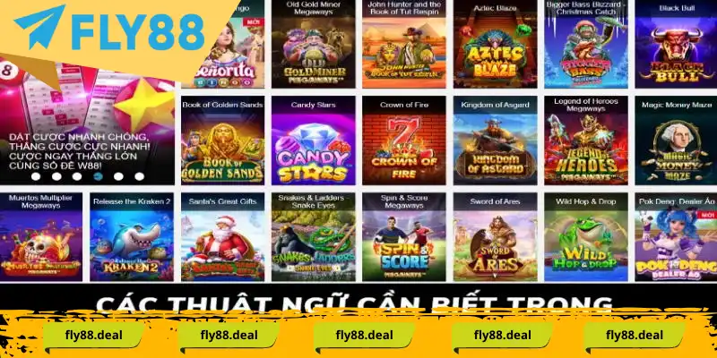 Thuật ngữ trong game Slot là thông tin rất quan trọng